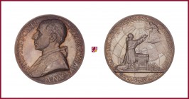 Vatican, Pius XII (1939-1958), silver medal, 1942, 37,95 g Ag 44 mm, opus: A. Mistruzzi, Consecration of the Nations to the Mary’s Mercy, bust left/po...
