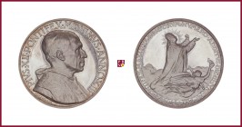 Vatican, Pius XII (1939-1958), silver medal, 1951, 37,47 g Ag, 44 mm, opus: A. Mistruzzi, Beatification of Pius X, bust right/Pius X kneeling right, R...
