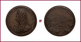 Italy, Venice, Nicolò Duodo (1657-1742), Venetian aristocrat, struck bronze medal, 1720, 59,43 gr., 50.3 mm, opus: G. Ortolani, Sanctuary of Seven Chu...