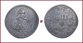 Germany, Augsburg, Ferdinand III (1637-1657), Taler, 1641, 28,72 g Ag, 43 mm,, Davenport 5039
Good Extremely Fine (Spl+).