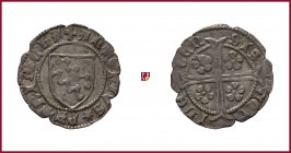 Aquileia, Antonio I (1395-1402), Denaro, 0,77 g Ag, 18 mm, shield/cross with rosettes, Bernardi 64b
Extremely Fine (Spl).