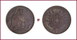 Switzerland, Schwyz, 5 Franken, 1867, 25,01 g Ag, 37 mm, HMZ 1247; Davenport 383
Minor contact marks, otherwise Good Extremely Fine. Attractive patin...