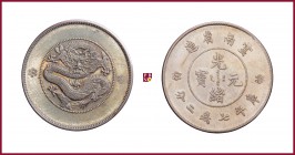 China, Yunnan, Republic Dollar ND (1920-22) Kunming mint, 26,67 g Ag, KM#Y258.1; Davenport 207 
Improperly cleaned, otherwise Extremely Fine (Maldest...