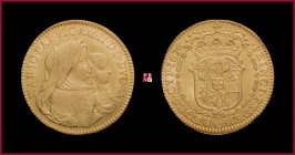 Duchy of Savoy, Vittorio Amedeo II (1675-1730), Doppia, 1676, Turin, 6,65 g Au, 25 mm, MIR Savoia 835b, Fr. 1090. RR
Extremely Fine