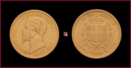 Kingdom of Sardinia, Vittorio Emanuele II (1849-1878), 10 Lire, 1857, Torino, MIR Savoia 1056g R
Good Fine (MB+)