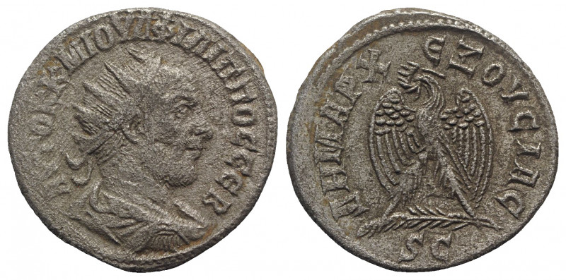 Philip I (244-249). Seleucis and Pieria, Antioch. AR Tetradrachm (26mm, 11.46g, ...