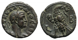 Claudius II (268-270). Egypt, Alexandria. BI Tetradrachm (20mm, 10.03g, 12h), year 2 (269/70). Laureate, draped and cuirassed bust r. R/ Eagle standin...
