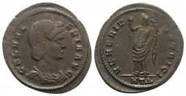 Galeria Valeria (Augusta, 293(?)-311). Æ Follis (29mm, 6.22g, 12h). Heraclea, 309-10. Diademed and draped bust r. R/ Venus standing facing, head l., l...