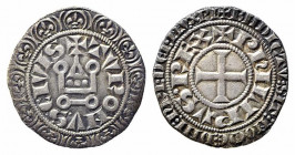 FRANCIA. Filippo IV (ca. 1305). Grosso Tornese Ag (3,27 g). SPL
