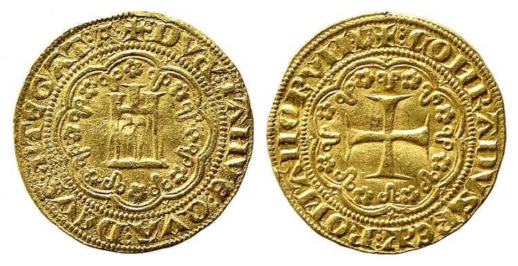 GENOVA. Simon Boccanegra Doge I (1339-1344). Genovino d'oro. Au (3.52 g). D/DVX ...