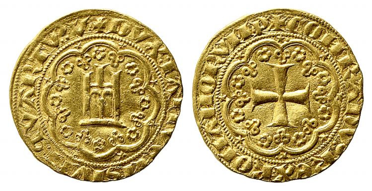 GENOVA. Simon Boccanegra Doge IV (1356-1363). Genovino d'oro. Au (3.56 g). D/DVX...