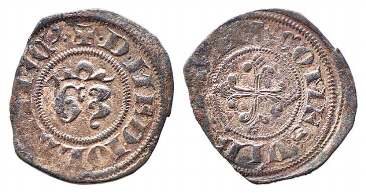 MILANO. Gian Galeazzo Visconti (1385-1402). Denaro. (Mi 0,73 g). MIR 132. Vecchi...