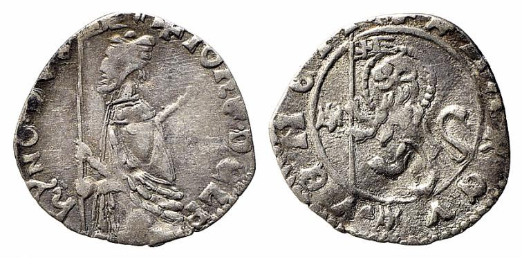VENEZIA. Giovanni Dolfin (1356-1361). Soldino Ag (0,43 g). Mont.112. qBB