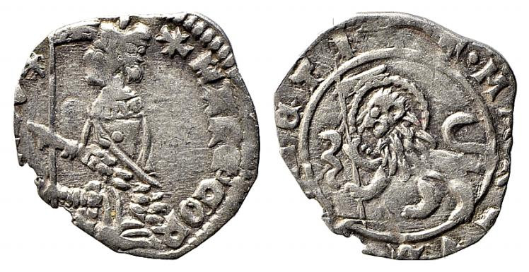 VENEZIA. Marco Corner (1365-1368). Soldino Ag (0,49 g). Montenegro 120. qBB