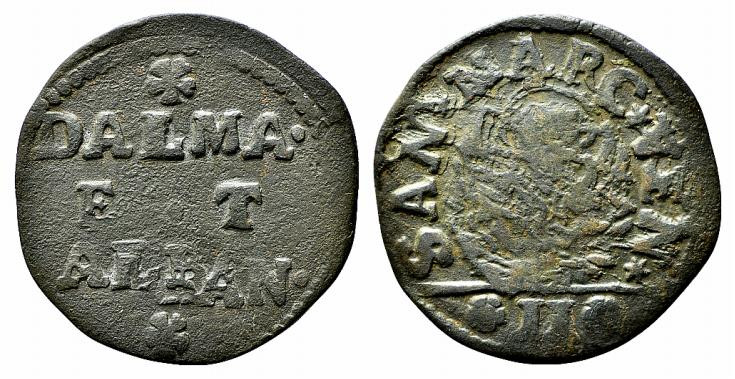 VENEZIA. Monetazione anonima - Dalmazia e Albania (1409-1797). Gazzetta da 2 sol...