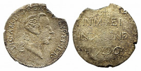 Vittorio Amedeo III (1773-1796). Cagliari. Monetazione per la Sardegna. Reale sardo 1796. Mi (2,13 g). MIR 1006f R2. mancanza di parte del tondello on...