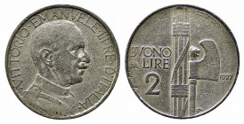 Vittorio Emanuele III (1900-1943). Buono da 2 lire 1927. R2. MB-BB