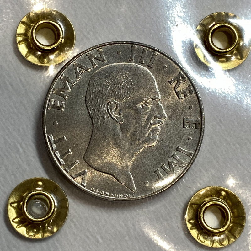 Vittorio Emanuele III (1900-1943). 50 centesimi 1943 "Impero". Gig.188. periziat...
