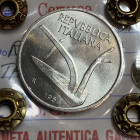 Repubblica Italiana. Monetazione in lire (1946-2001). 10 lire 1954 "Spighe". Gig.237. FDC