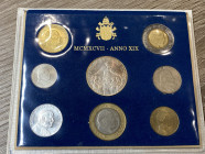 Vaticano. Monetazione in Lire. Giovanni Paolo II. Divisionale 1997 anno XIX. FDC