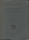 AA. VV. - Congresso Internazionale di Numismatica. Roma 11 - 16 Settembre 1961. Vol. I. Relazioni. Roma, 1961. pp. 433. ril ed buono stato, molto impo...