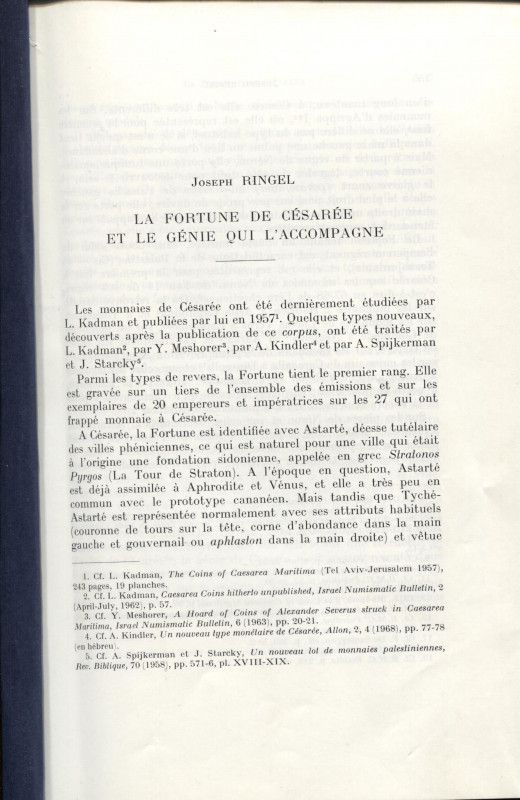 RINGEL J. - La Fortune de Cesarée et le Genie qui l'accompagne. CASTELIN K. L'or...