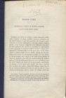 GAMURRINI F. - Ripostiglio votivo di monete romane in una fonte presso Arezzo. Firenze, 1869. pp. 6. ril cart. Buono stato