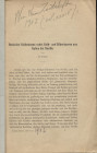 WILLERS H. - Romische goldmunzen nebst gold- und silberbarren aus Italiaca bei Sevilla. Berlino, 1902. pp. 19, ill. nel testo. ril. cartoncino, buono ...