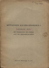PICK B. - Mitteilungen aus dem Kerameikos V. Die promachos des Phidias und die Kerameikoslampen. Athenische, 1931. Pp. 59- 74, tavv. 3. Ril. editorial...