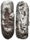 Archaic very large Silver Fragment. Circa 525-480 BC.
Reference:
Condition: Very Fine

Weight: 20.7 gr
Diameter: 34 mm