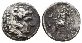 Kings of Macedon. Alexander III. "the Great" (336-323 BC). AR 
Reference:
Condition: Very Fine

Weight: 4.0 gr
Diameter: 16 mm