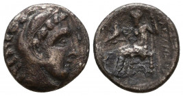 Kings of Macedon. Alexander III. "the Great" (336-323 BC). AR 
Reference:
Condition: Very Fine

Weight: 3.0 gr
Diameter: 16 mm
