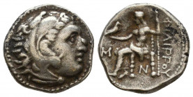Kings of Macedon. Alexander III. "the Great" (336-323 BC). AR
Reference:
Condition: Very Fine

Weight: 2.8 gr
Diameter: 15 mm