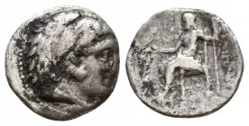 Kings of Macedon. Alexander III. "the Great" (336-323 BC). AR 
Reference:
Condition: Very Fine

Weight: 1.8 gr
Diameter: 13 mm