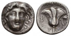 Rhodes. 229-205 BC. AR
Reference:
Condition: Very Fine

Weight: 3.0 gr
Diameter: 14 mm