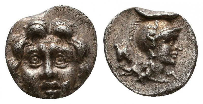 Greek Obol, Ca. 350-300 BC. AR.
Reference:
Condition: Very Fine

Weight: 0.9...