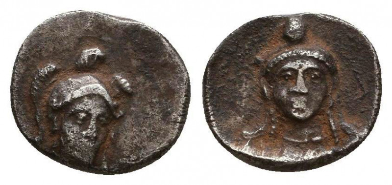 Greek Obol, Ca. 350-300 BC. AR.
Reference:
Condition: Very Fine

Weight: 0.8...