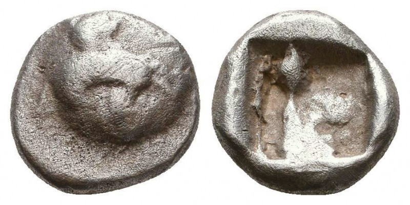 Greek Obol, Ca. 350-300 BC. AR.
Reference:
Condition: Very Fine

Weight: 1.4...