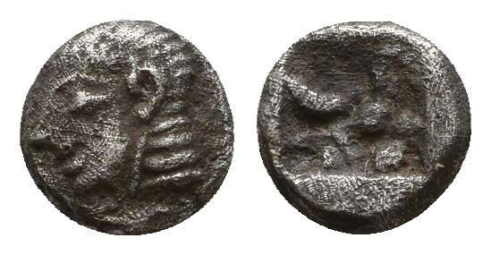 Greek Obol, Ca. 350-300 BC. AR.
Reference:
Condition: Very Fine

Weight: 0.4...
