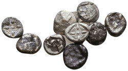 Lot of 10 Greek Obols, Ca. 350-300 BC. AR.
Reference:
Condition: Very Fine

Weight: lot gr
Diameter: mm