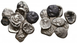 Lot of 10 Greek Obols, Ca. 350-300 BC. AR.
Reference:
Condition: Very Fine

Weight: lot gr
Diameter: mm