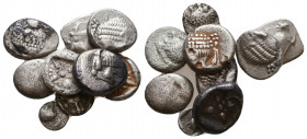 Lot of 10 Greek Obols, Ca. 350-300 BC. AR.
Reference:
Condition: Very Fine

Weight: lot gr
Diameter: mm