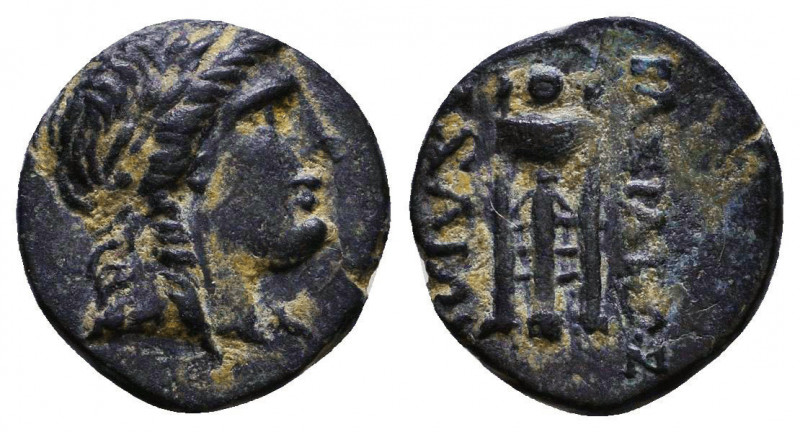 Greek Coins, Ae. 261-246 BC. Æ 
Reference:
Condition: Very Fine

Weight: 1.5...