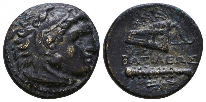 Kings of Macedon. Alexander III. "the Great" (336-323 BC). Ae 
Reference:
Cond...