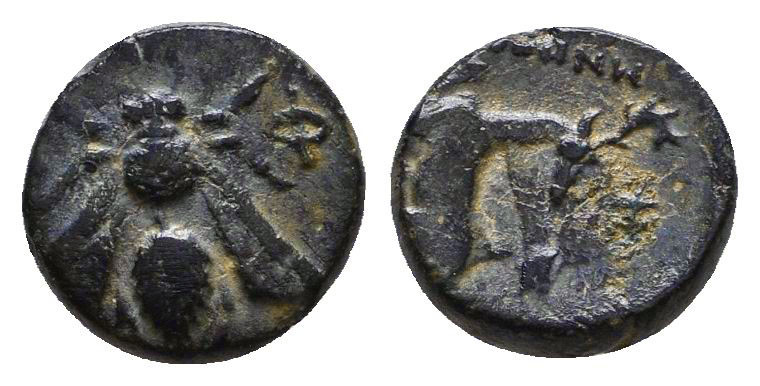IONIA. Ephesus. AE, ca. 305-288 B.C.
Reference:
Condition: Very Fine

Weight...