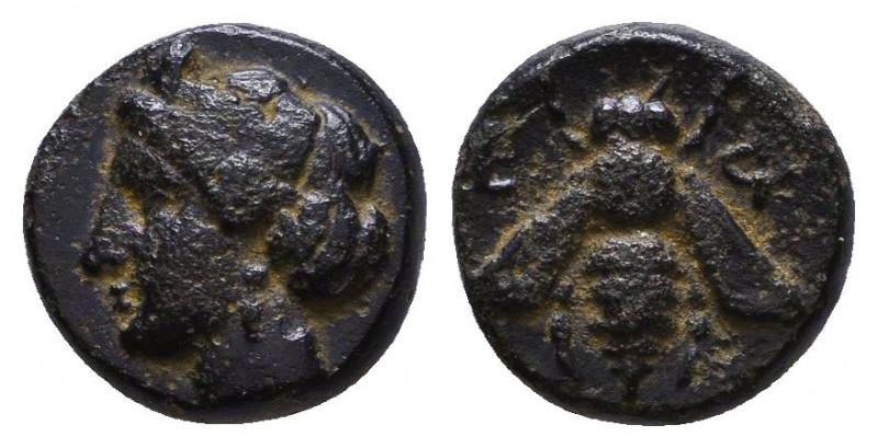 IONIA. Ephesus. AE, ca. 305-288 B.C.
Reference:
Condition: Very Fine

Weight...