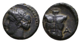 IONIA. Magnesia ad Maeandrum. Ae (2nd-1st centuries BC).
Reference:
Condition: Very Fine

Weight: 0.6 gr
Diameter: 8 mm