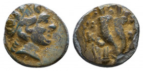 CARIA. Kaunos. Ae (Circa 191-166 BC).
Reference:
Condition: Very Fine

Weight: 1.3 gr
Diameter: 11 mm