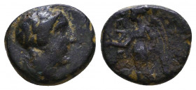 Greek Coins, Ae. (359-336 BC), Æ
Reference:
Condition: Very Fine

Weight: 1.6 gr
Diameter: 11 mm