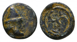 TROAS. Birytis. Ae (Circa 350-300 BC).
Reference:
Condition: Very Fine

Weight: 0.9 gr
Diameter: 9 mm